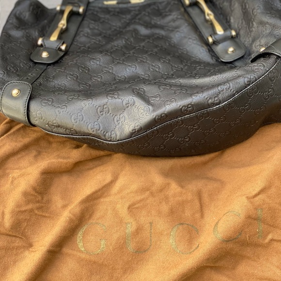 Beautiful Gucci handbag with braided handles - Picture 6 of 7